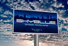 SkyBlue Poster Paper 120
