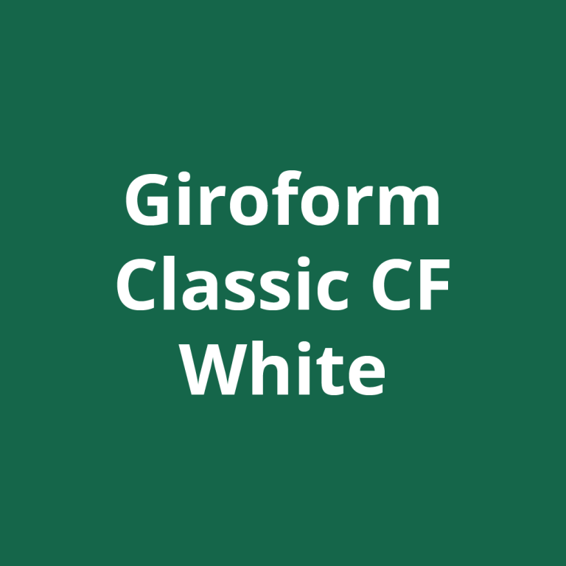 Giroform Classic CF white