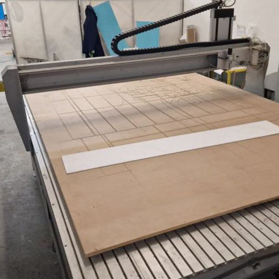 CNC 2500 x 2000 mm FLEXMATIC