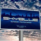 SkyBlue Poster Paper 120
