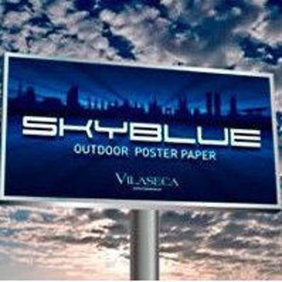 SkyBlue Poster Paper 120