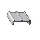 Alusign Indoor lamelni profil, 2 utora